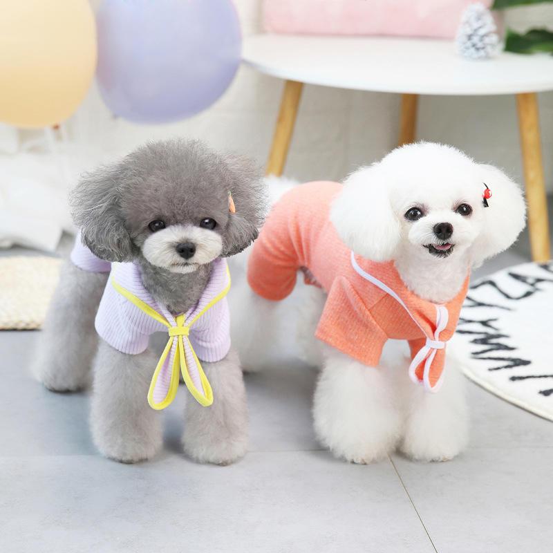 Pet Apparel Manufacturer Wholesale Home Dress Custom Pet Dog Winter Coat Warm Dog Jacket Clothes Clothing Outfits Pajamas