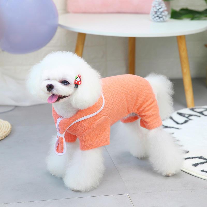 Pet Apparel Manufacturer Wholesale Home Dress Custom Pet Dog Winter Coat Warm Dog Jacket Clothes Clothing Outfits Pajamas