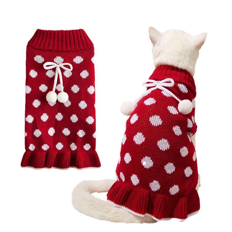 Designer Dog Winter Clothes For Wholesale Pet Sweater With Cheap Price Made In China