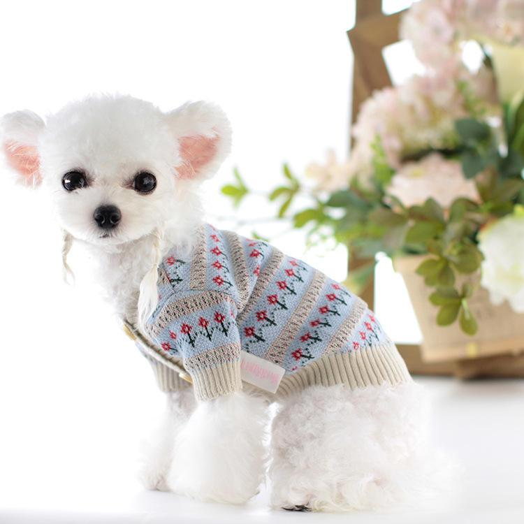 Wholesale Autumn Winter Pet Clothing Cat Clothes Dog Sweater Fashion High Quality Pet Dog Clothes
