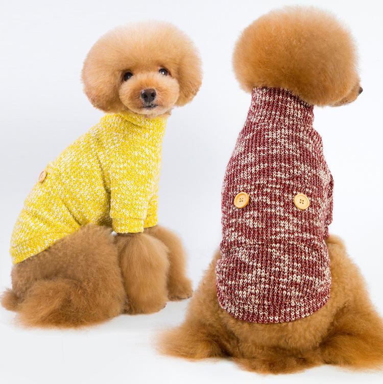 Wholesale High Neck Pet Winter Warm Dog Clothes