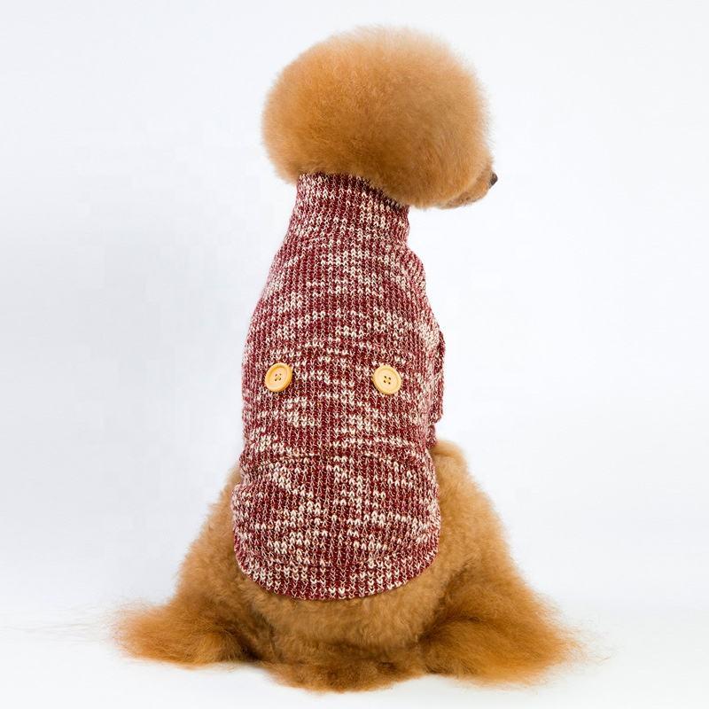 Wholesale High Neck Pet Winter Warm Dog Clothes