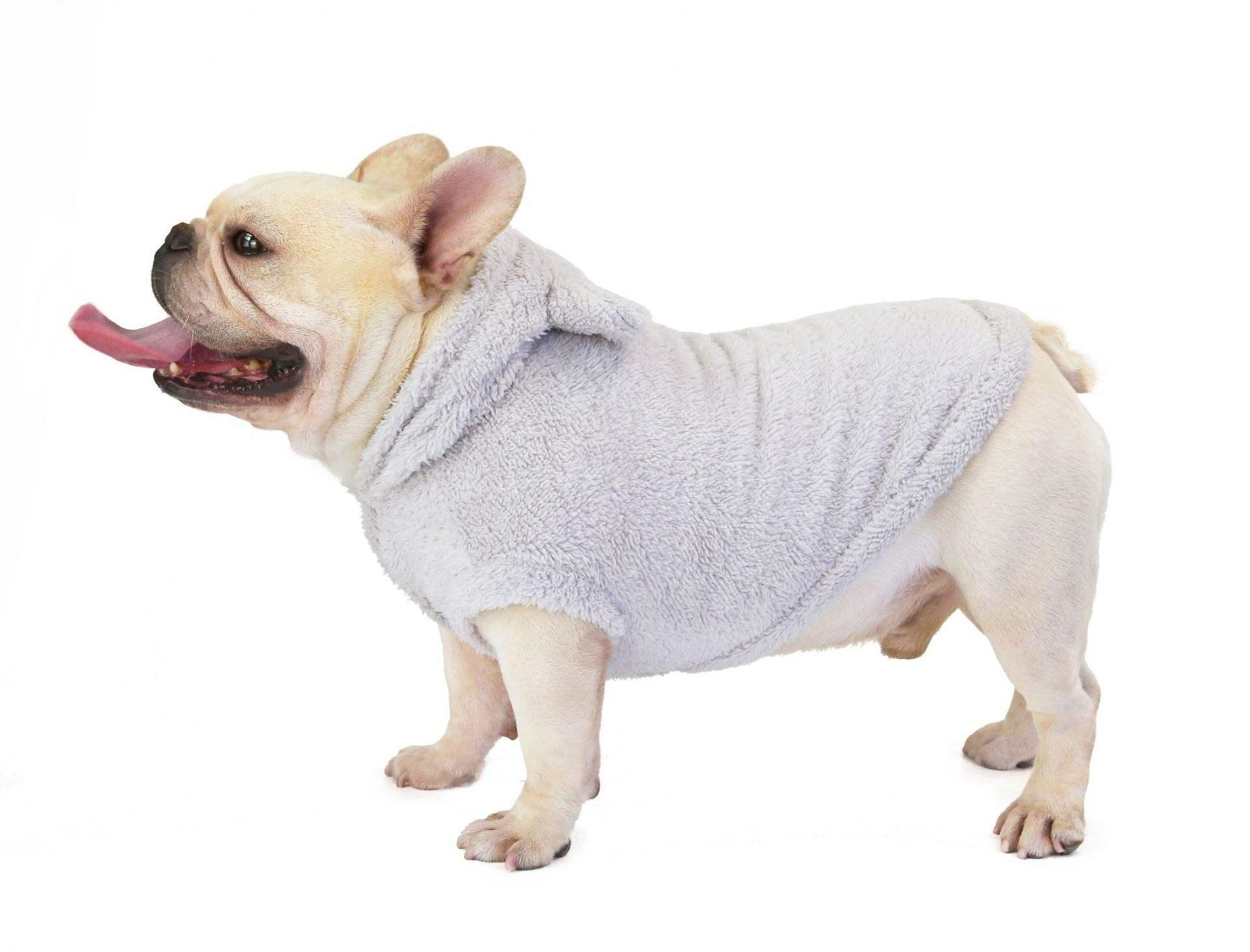 Wholesale Hooded Thick Fleece Transformation Outfit Warm Pet Coat Dog Clothes