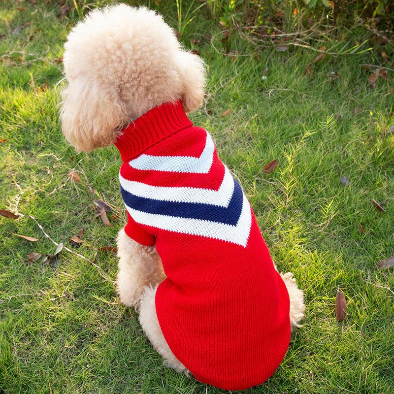 Winter Warm Extra Polyester Large Dog Sweaters For Big Dogs 2 Colors