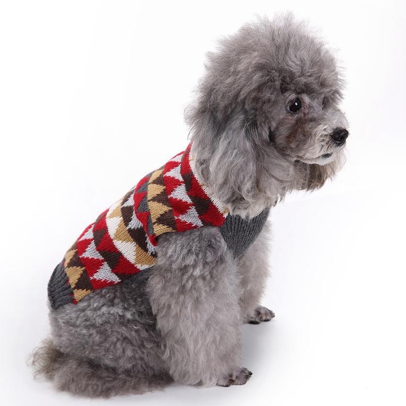 China Wholesale Knitting Printing Hand Crochet Dog Sweaters