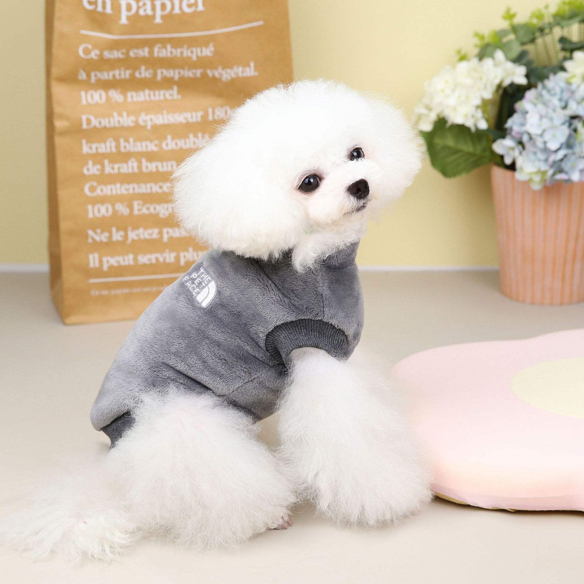2022 Wholesale Private Label Dog Clothing Designer Pet Clothes Pet Hoodie Dog Clothes