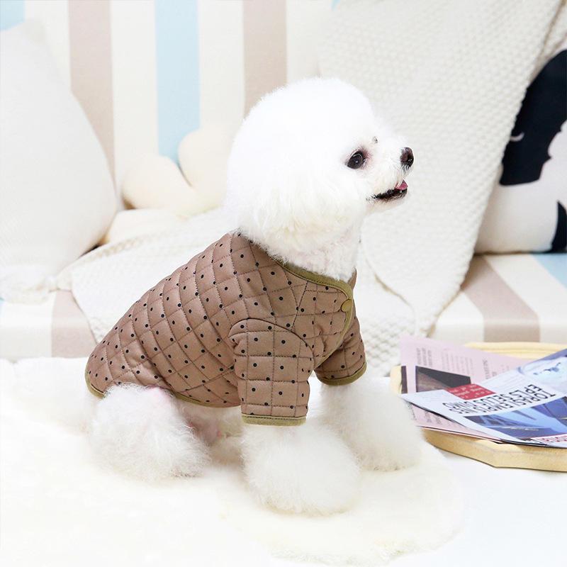 New Style Warm High Fashion Pet Winter Jacket Dog Fleece Coat Private-label-dog Clothes
