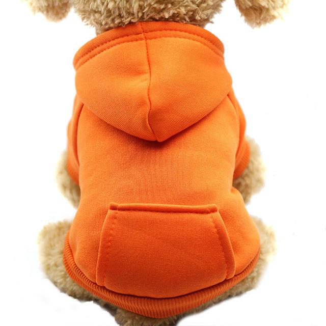Wholesale Cheap Multicolor Soft Fleece Warm Pet Custom Hoodie Blank Dog Clothes