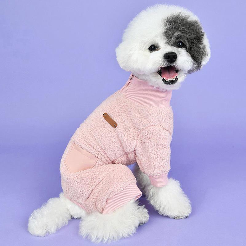 Wholesale Warm Soft High Quality Pet Coat Winter Custom Designer Dog Clothes