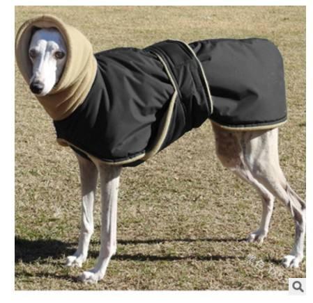 Color Block Magic Sticker Warm Wholesale Waterproof Dog Winter Jacket Pet Wear Dog Clothes