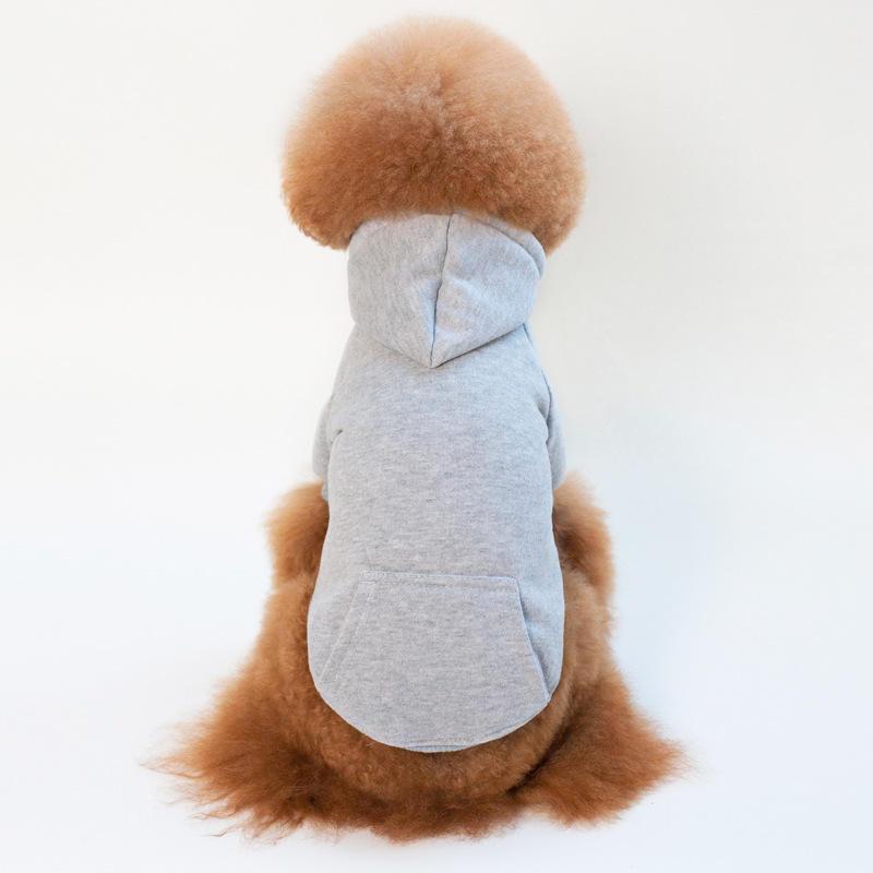 Custom Color Warm Cotton Hoodie Discount Cheap Small Pet Clothes