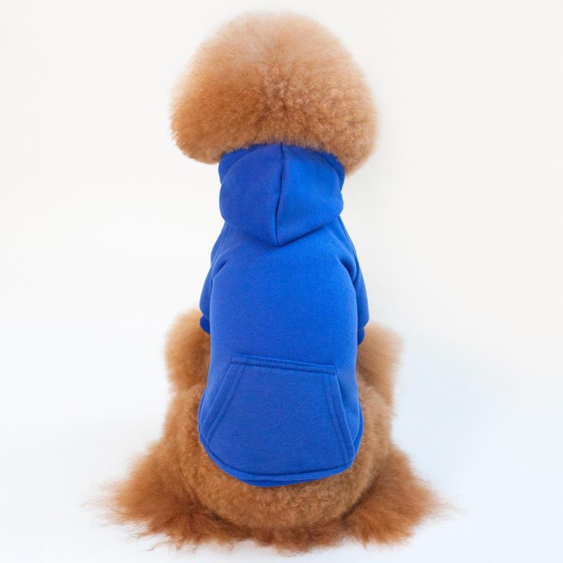 Custom Color Warm Cotton Hoodie Discount Cheap Small Pet Clothes