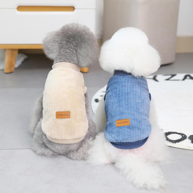 New Style Cute Custom Warm Soft Fleece High Quality Small Wholesale Dog Clothes