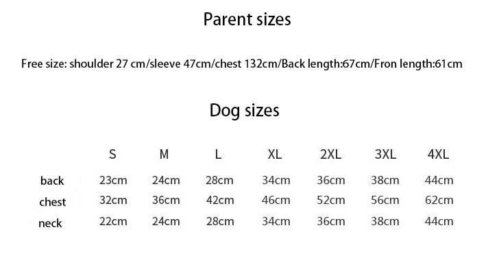 Summer Thin Small Dog Pet Blank Matching Dog And Owner Clothes For Human And Dog