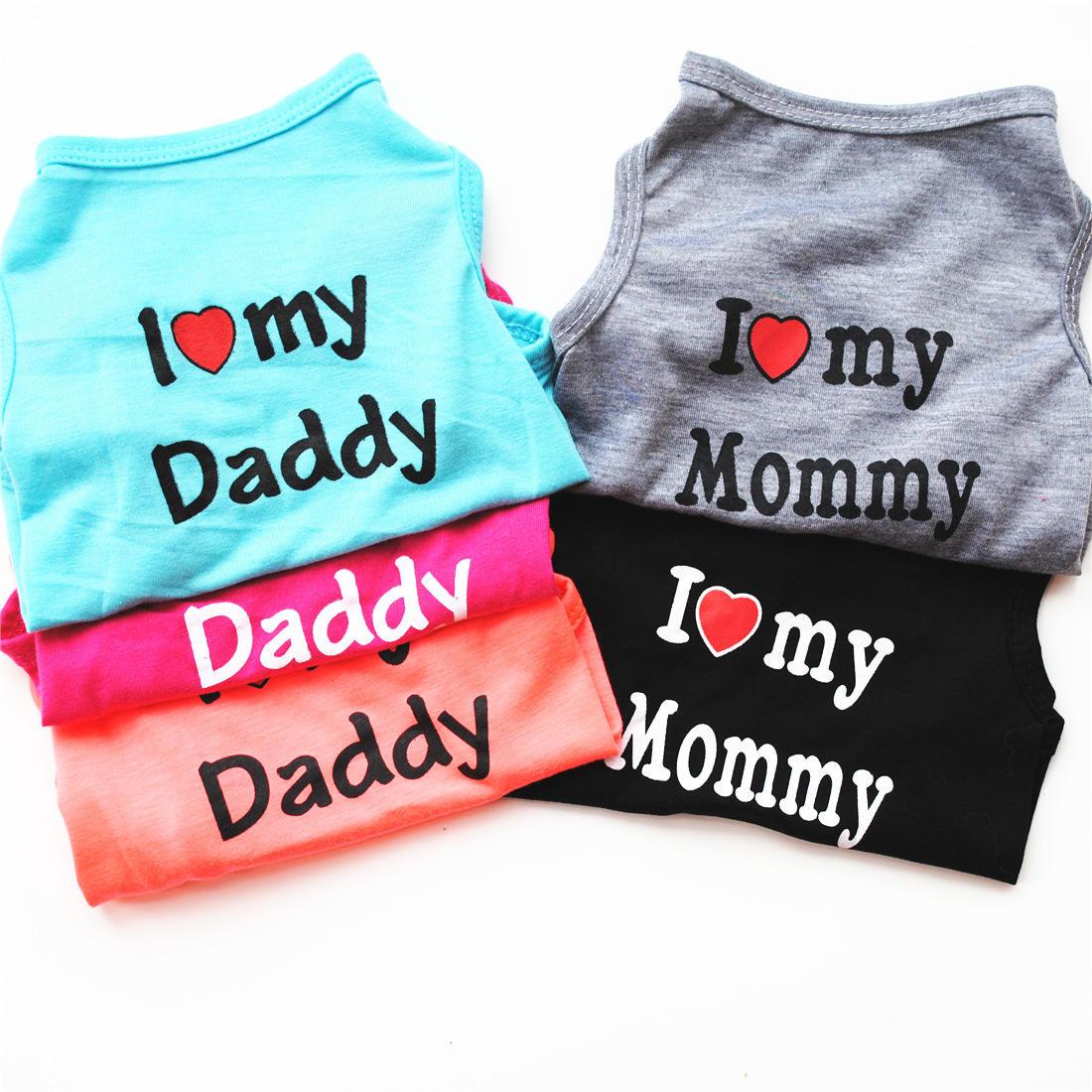 Mother's Day Top Quality Eco-friendly Wholesale Summer Designer Pet Dog T Shirts