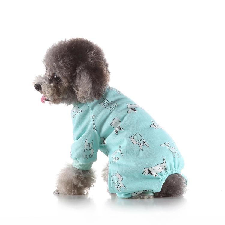 Pet Clothes Wholesale Cute Designer Pajamas Small Dog Warm Autumn Winter Clothes