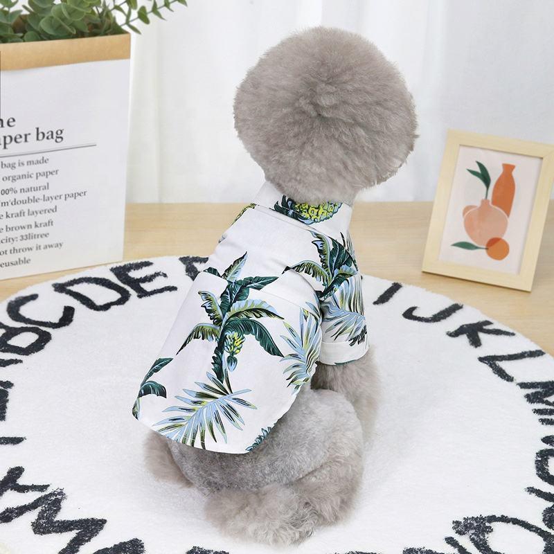 New Style Summer Thin Custom Dog Shirts Pet Holiday Dog Clothes