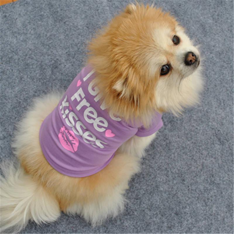 Pet Clothing Cotton New Small Casual Dogs Shirt Clothes For Dog