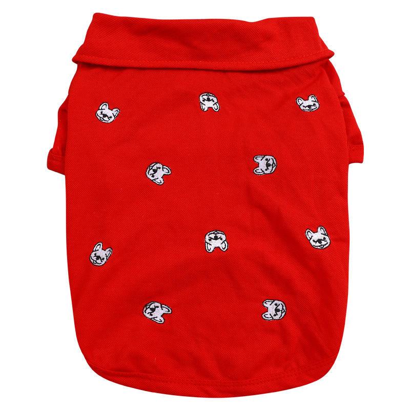 Handsome Embroidery China Designer Fashionable High Quality Dog Clothes