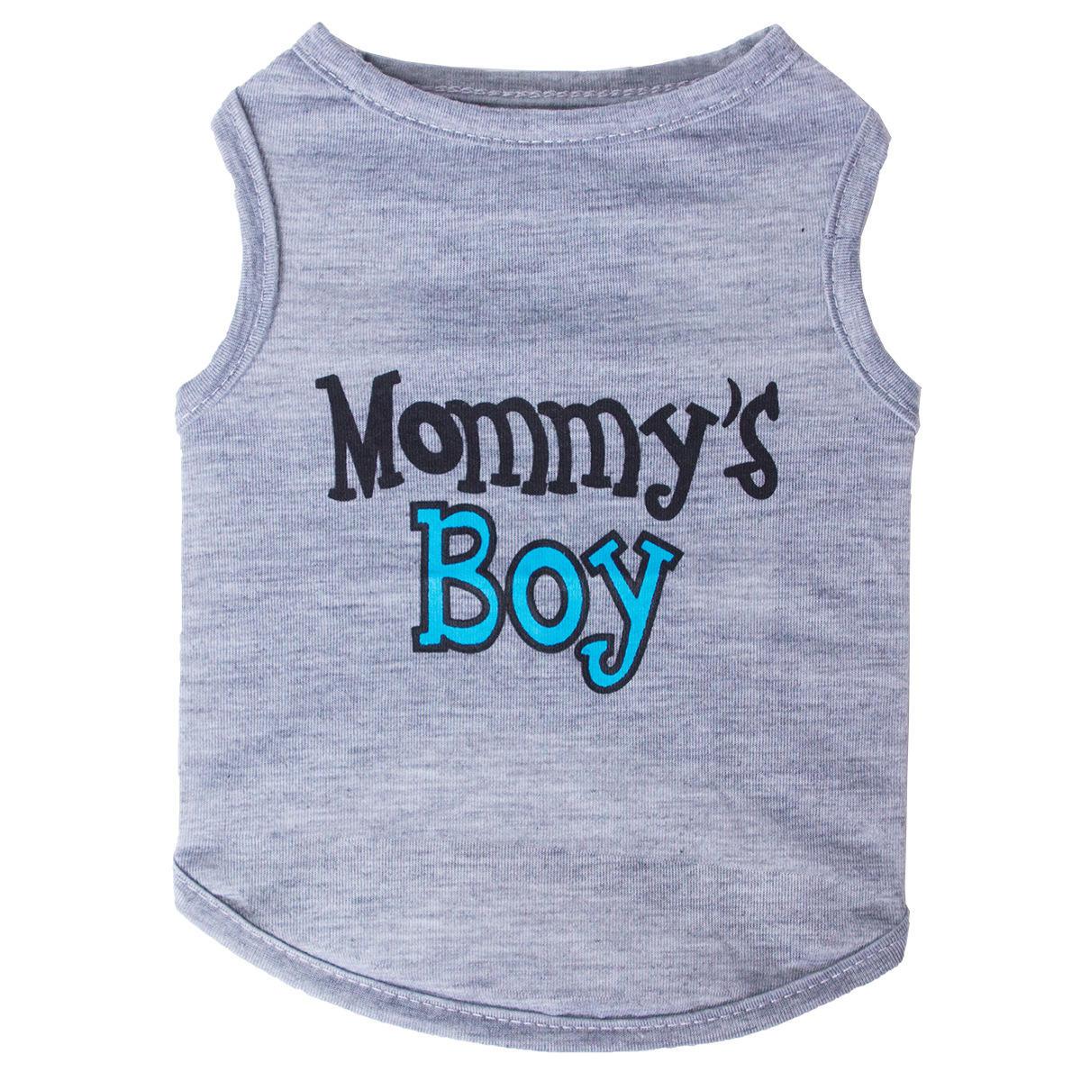 Mother's Day Mommy Boy Designer Wholesale Pet Supplies Shirts Pet Clothing Summer Dog Clothes