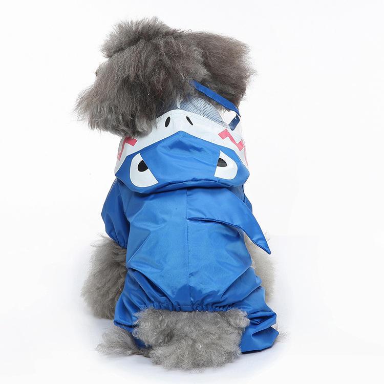 Wholesale Reflective Dog Fashion Raincoat Waterproof Dog Raincoat Jumpsuit