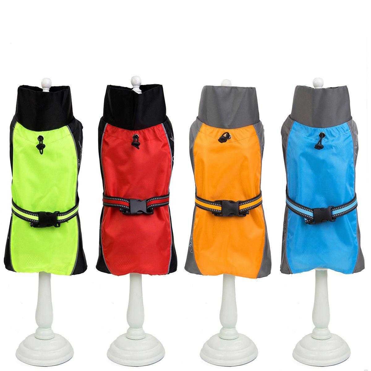 Wholesale Outdoor Pet Large Dog Raincoat Clothes Charge Coat For All Season