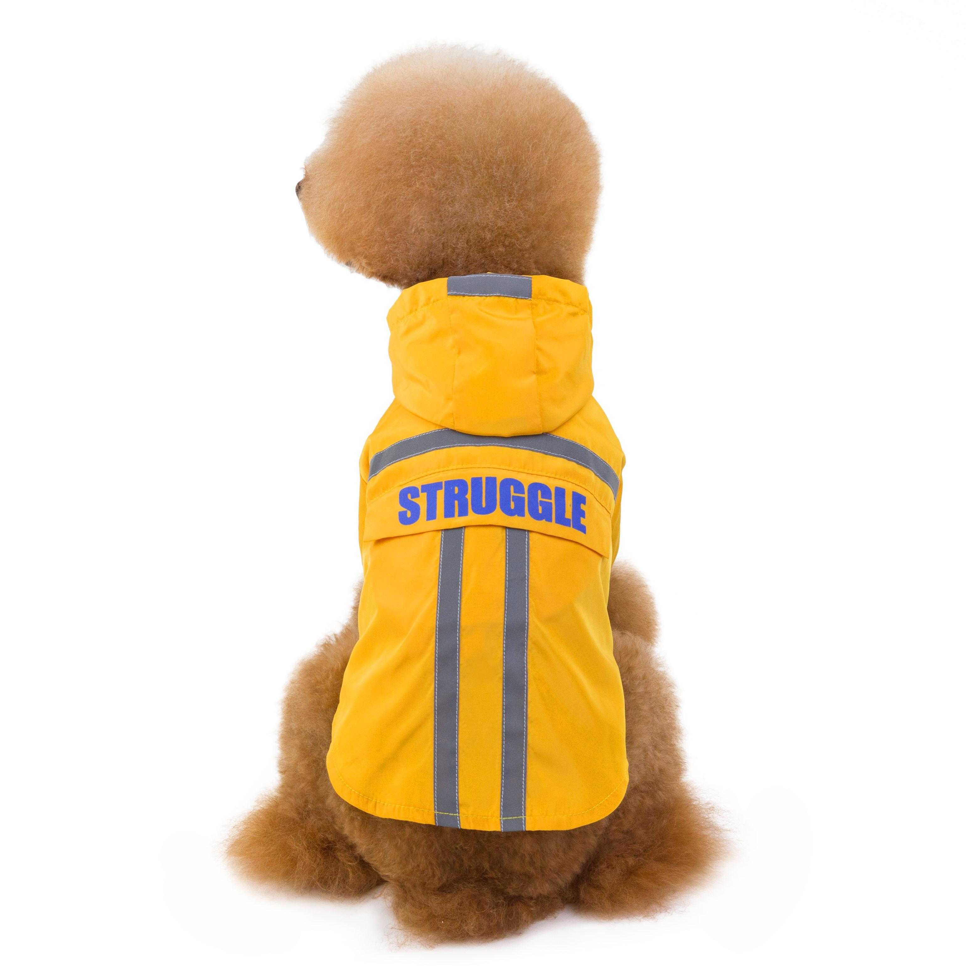 Fashion Pet New Cool Clothes Waterproof Coat Dog Raincoats