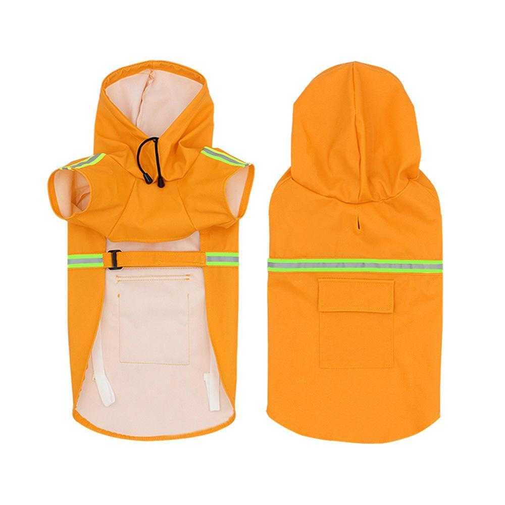 Wholesale Multicolor Waterproof Reflective Large Dog Rain Coats