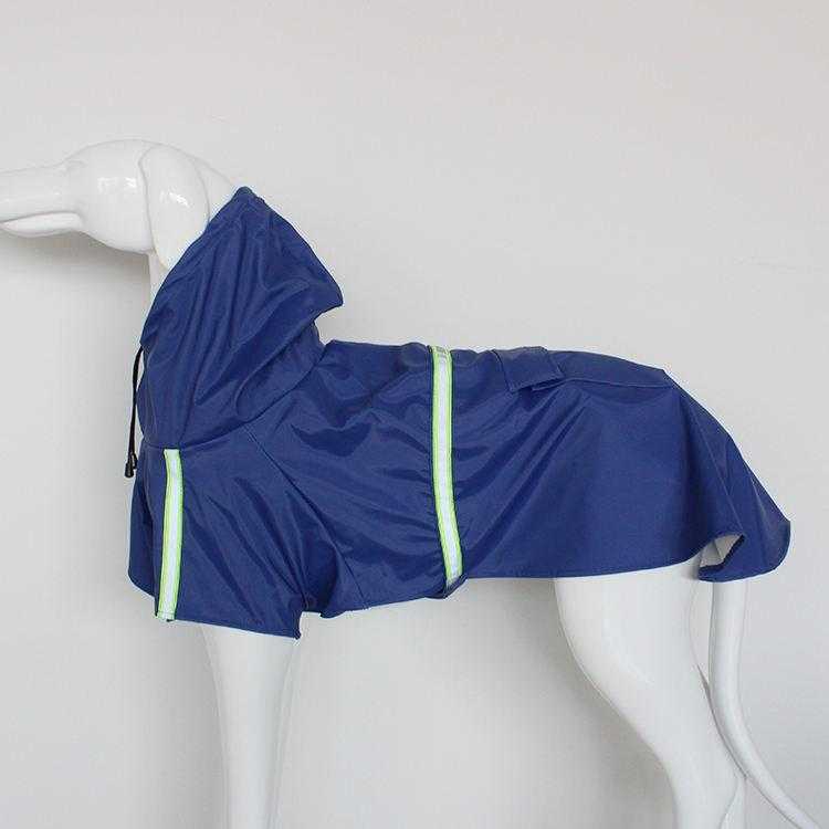 Wholesale Multicolor Waterproof Reflective Large Dog Rain Coats