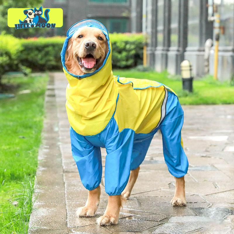 Wholesale Waterproof Big Dog Raincoat Jacket Jumpsuit