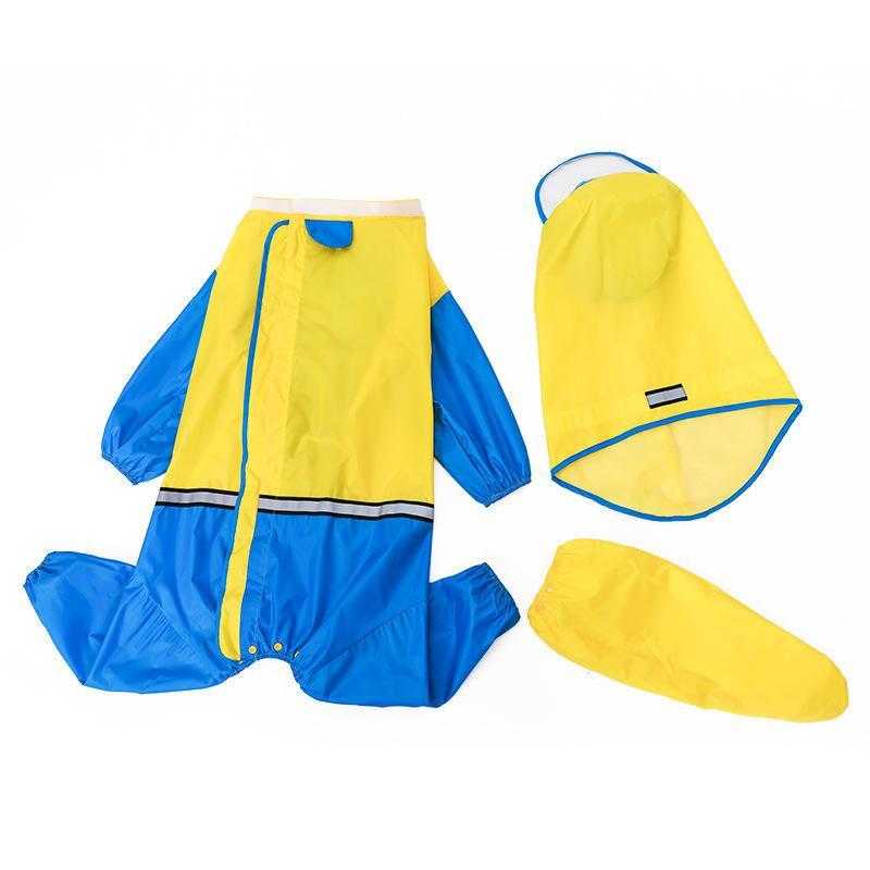 Wholesale Waterproof Big Dog Raincoat Jacket Jumpsuit