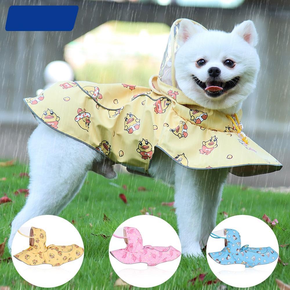 Reflected Waterproof Pet Dog Raincoat Clothes For Dogs Online Shopping With Cheap Price