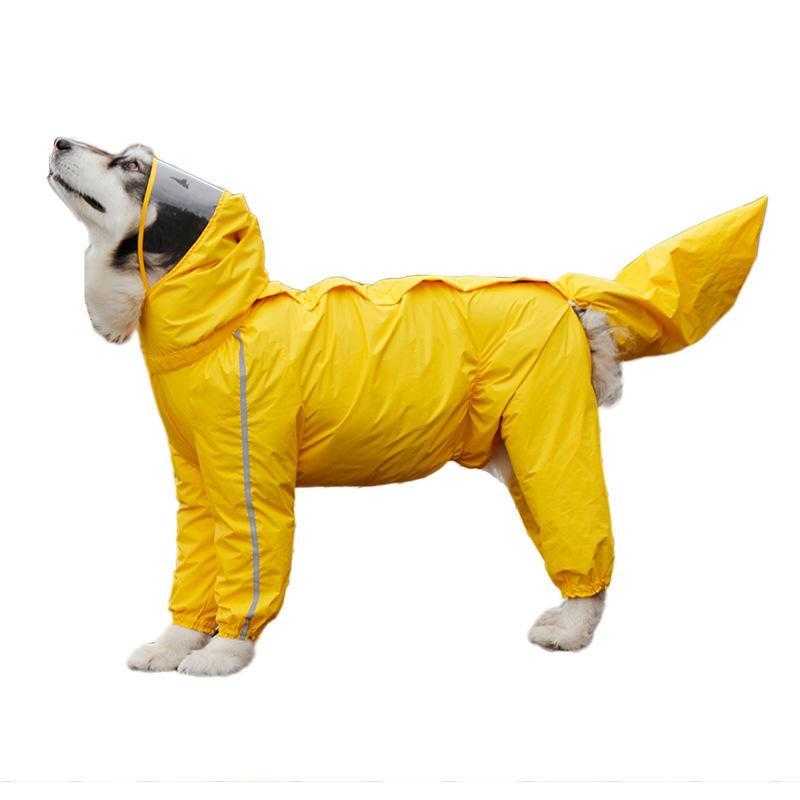 High Quality Wholesale Popular Large Dogs Pet Dog Raincoat Clothes For Dogs