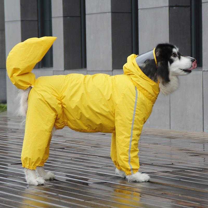 High Quality Wholesale Popular Large Dogs Pet Dog Raincoat Clothes For Dogs