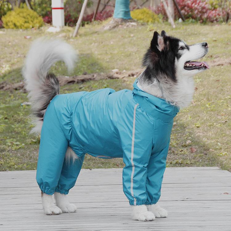 High Quality Wholesale Popular Large Dogs Pet Dog Raincoat Clothes For Dogs