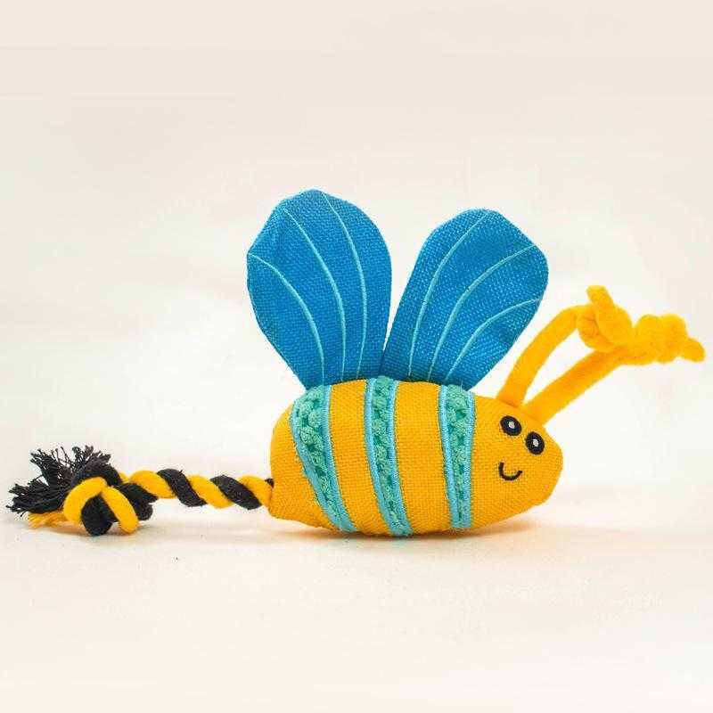 Burlap Bee Custom Wholesale Funny Pet Toy Interactive Toy Dog Pet Snuffle Toy