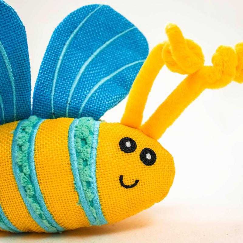 Burlap Bee Custom Wholesale Funny Pet Toy Interactive Toy Dog Pet Snuffle Toy