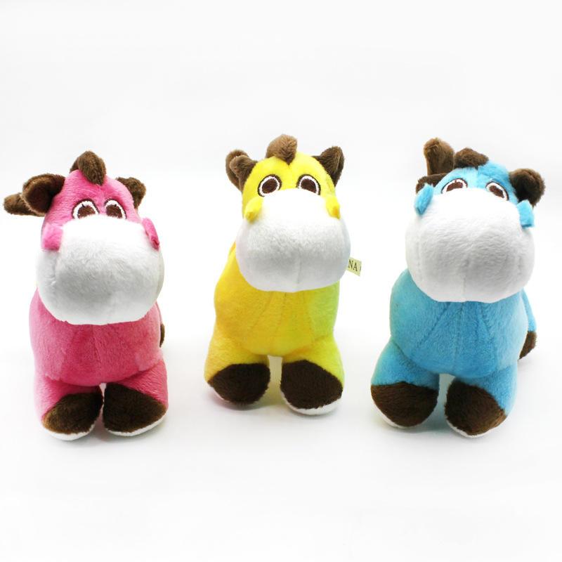 Cute Pony Soft Eco Friendly Dog Toys Custom Interactive Toys For Pets