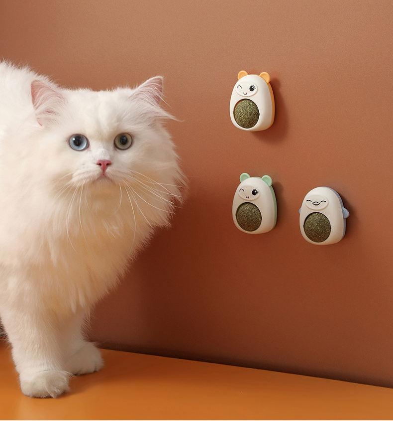 New Cartoon Self Spin Cat Toy Catnip Wholesale Cat Toys Pet Accessories