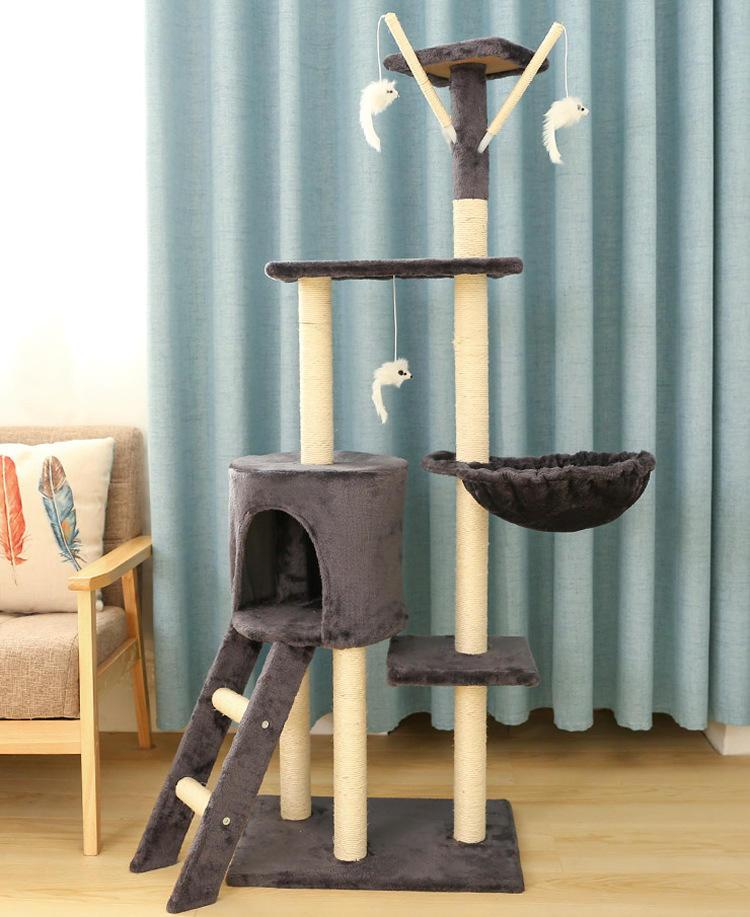 Cat Scratching Poles Condos Towers And Trees House Furniture
