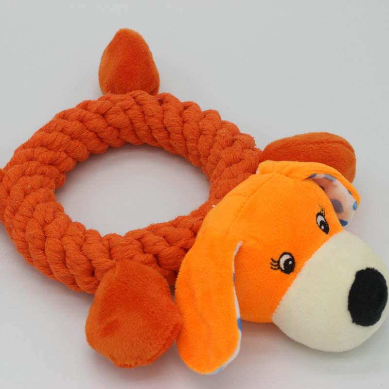 Manufacturer Tough Pet Dog Plush Rope Toys Squeaky Chew Set Pet Dog Toys
