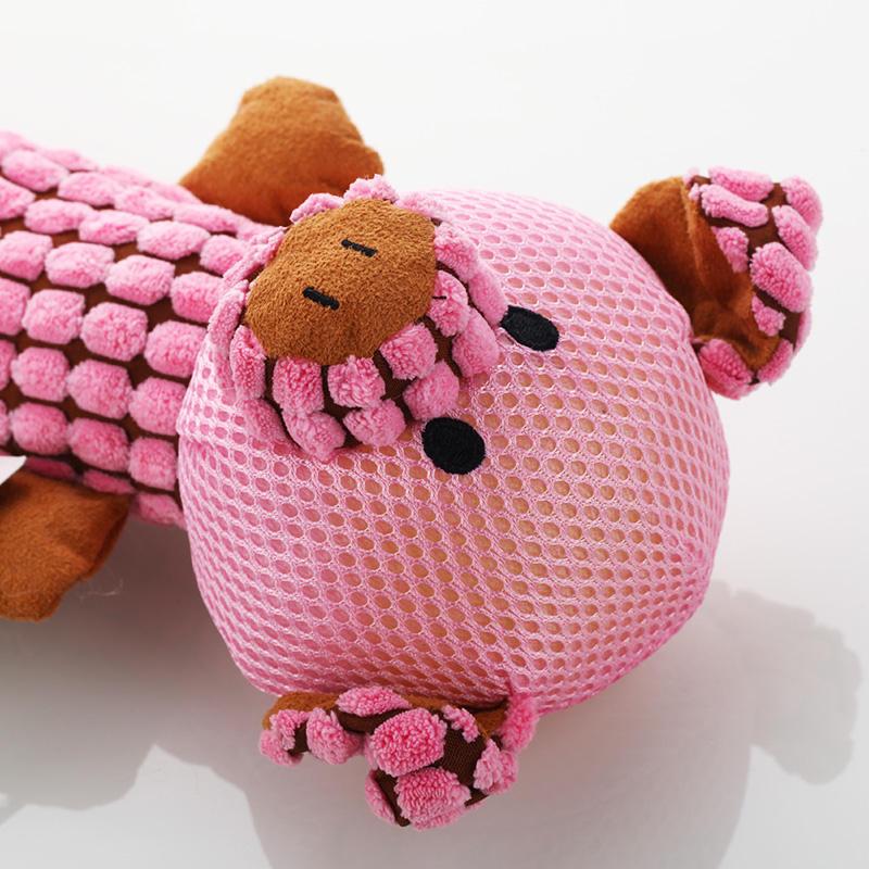 New Style Wholesale Custom Pet Squeak Toys Interactive Dog Toys Dog Plush Toy