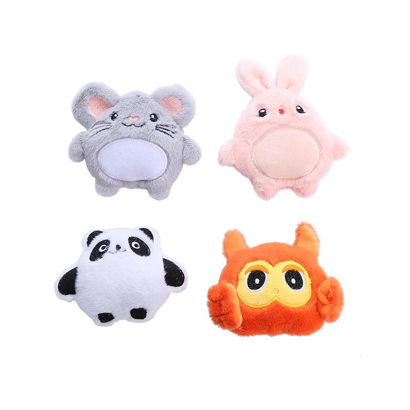 Soft Plush Sustainable Dog Toys Rabbits Toys Pet Small Animal With Reverberant Paper