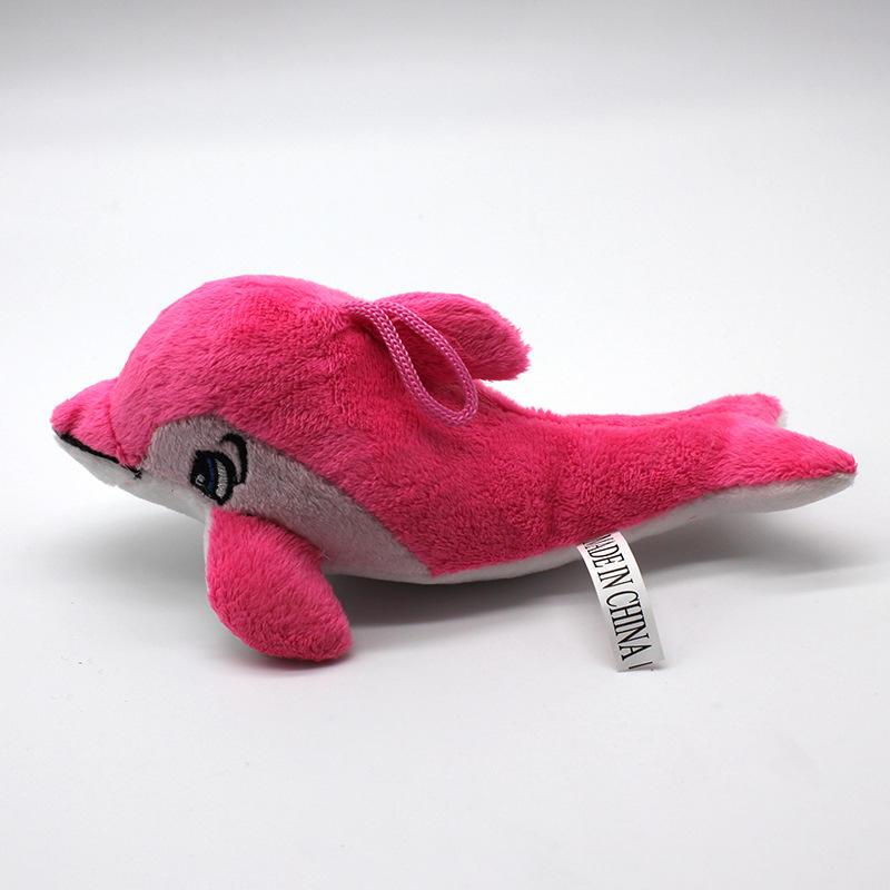 2023 Hot Sale Dolphin Customized Plush Dog Toy Custom Pet Supplies Dog Toys