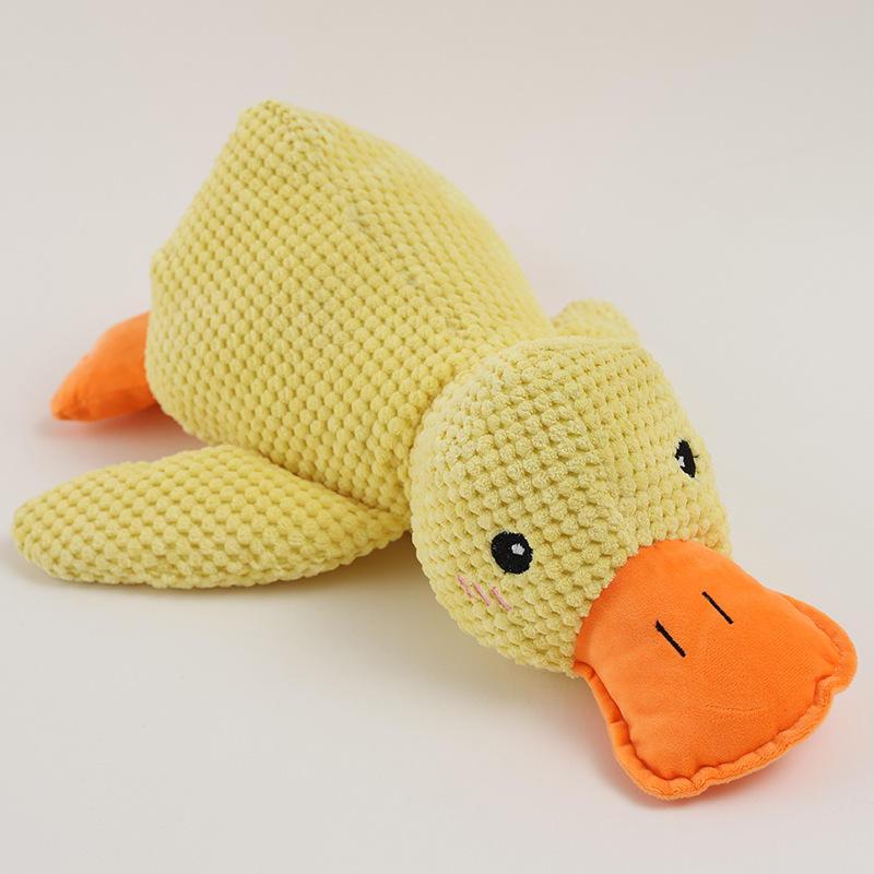Duck Hot Sale Soft Squeaky Plush Pet Toothbrush Toy Chew Wholesale Dog Toys