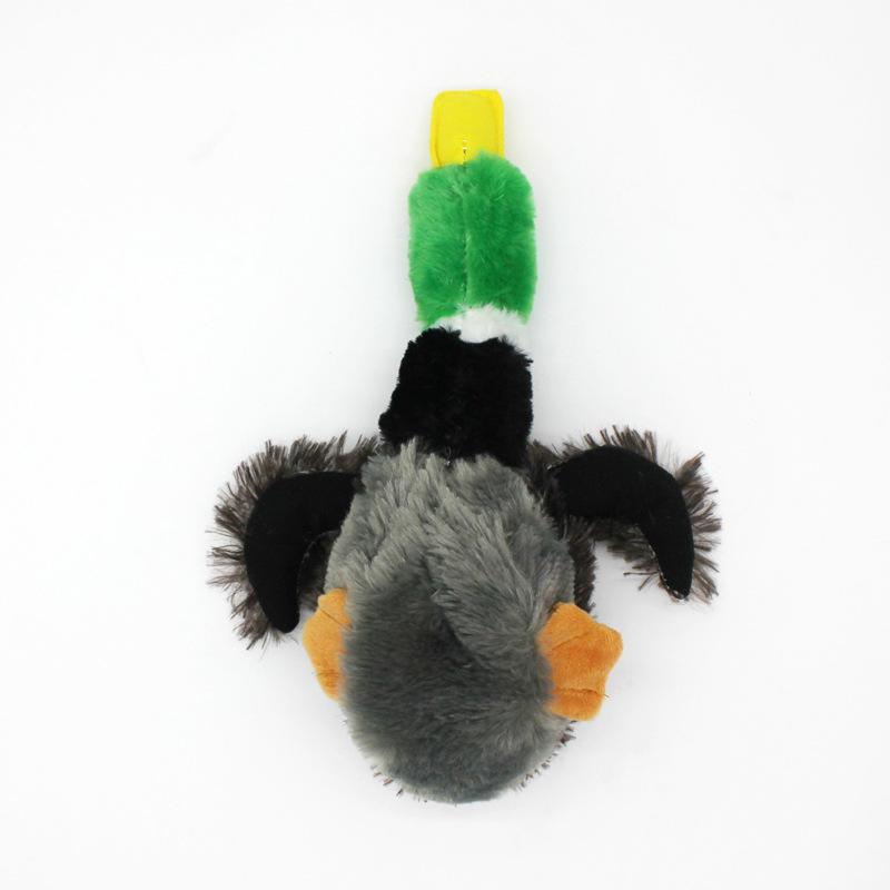 Duck Bite Resistant Throwing Dog Teething Toy Custom Plush Pet Toy