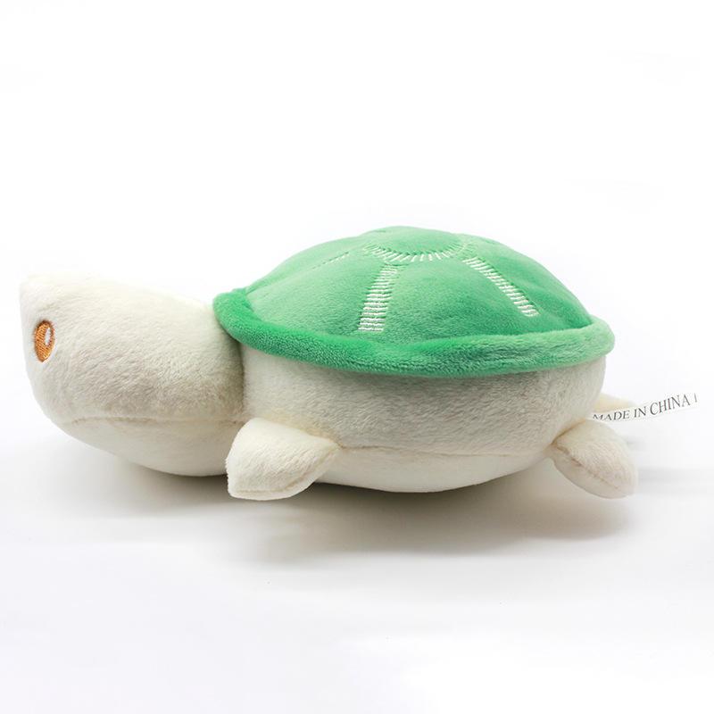 Green Turtle Plush Squeaky Chew Dogs Toys New Pet Plush Toys