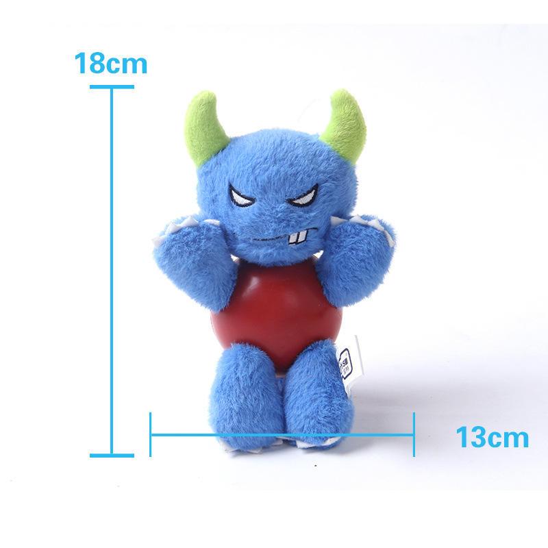 Monster Series Molar Funny Plush Dog Interactive Toy Pets Toys And Accessories
