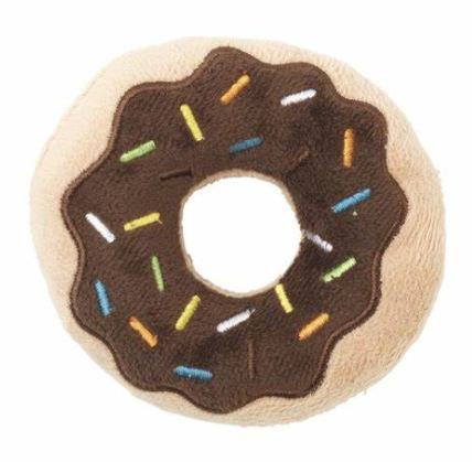 Gift Box High-quality Donuts Custom Squeaky Interactive Plush Dog Chew Toys