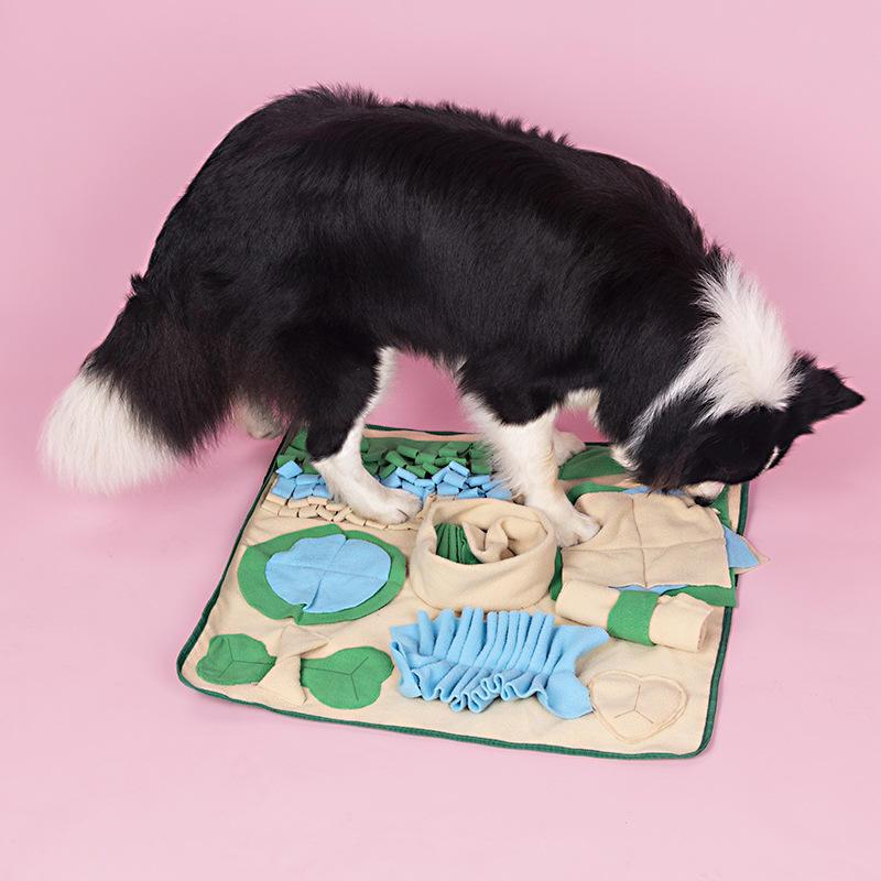Pet Interactive Cat Dog Slow Feeding Bowl Activity Snuffle Mat For Small Medium Large Dogs